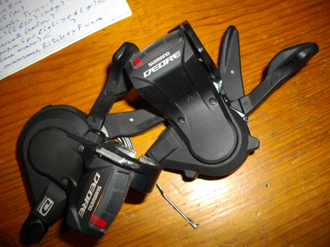 1. De schimbator Shimano deore m591, 3x10