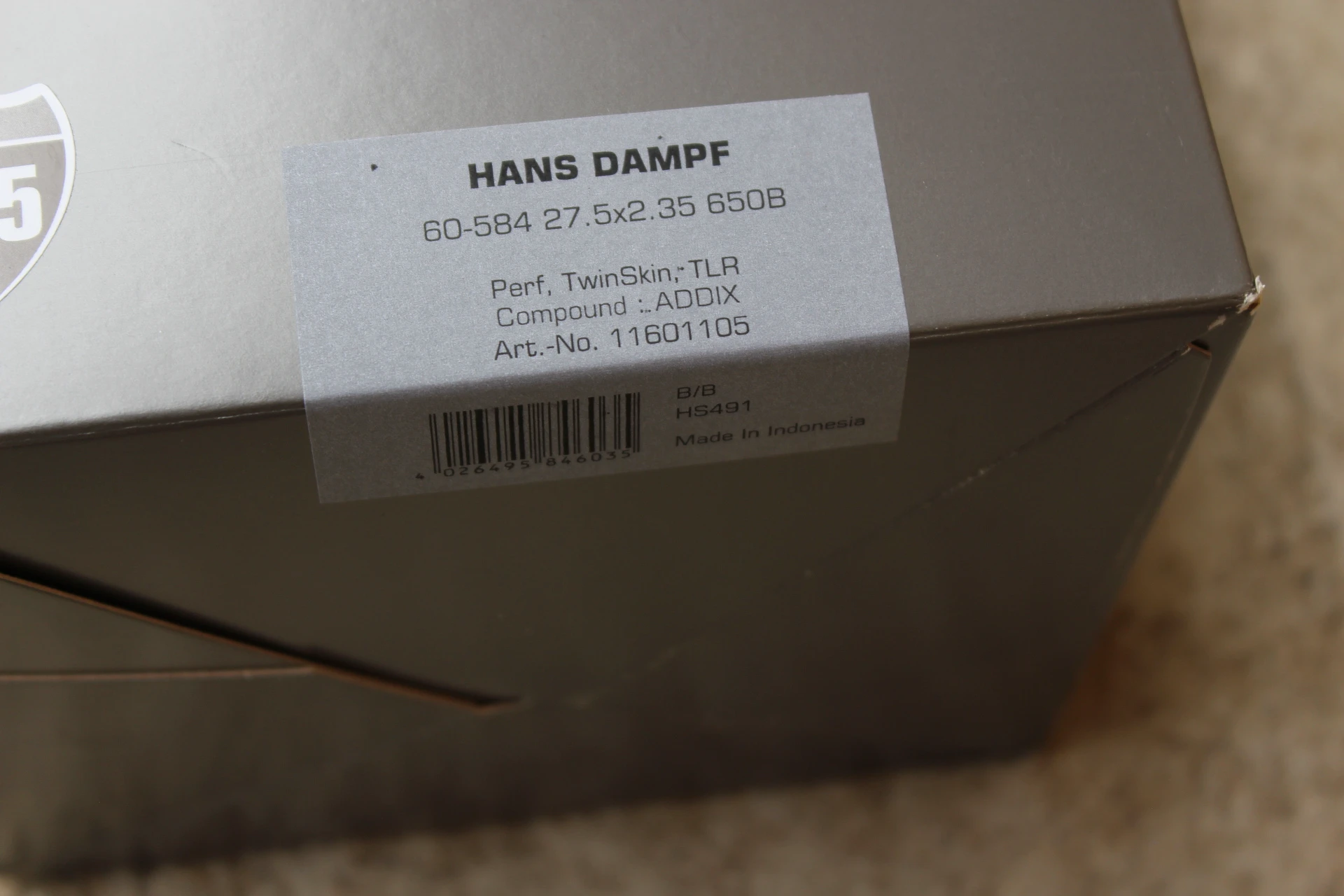 5. Schwalbe Hans Dampf TwinSkin Addix TLR 27.5x2.35
