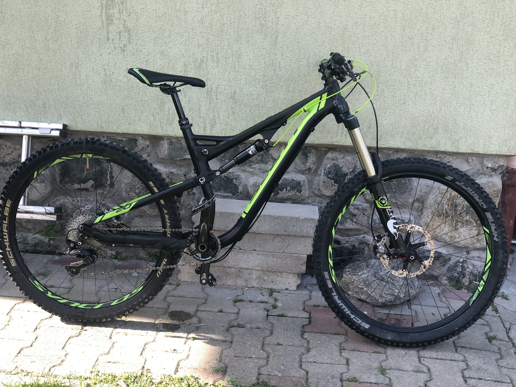 7. Scott Genius LT 720 echipare enduro