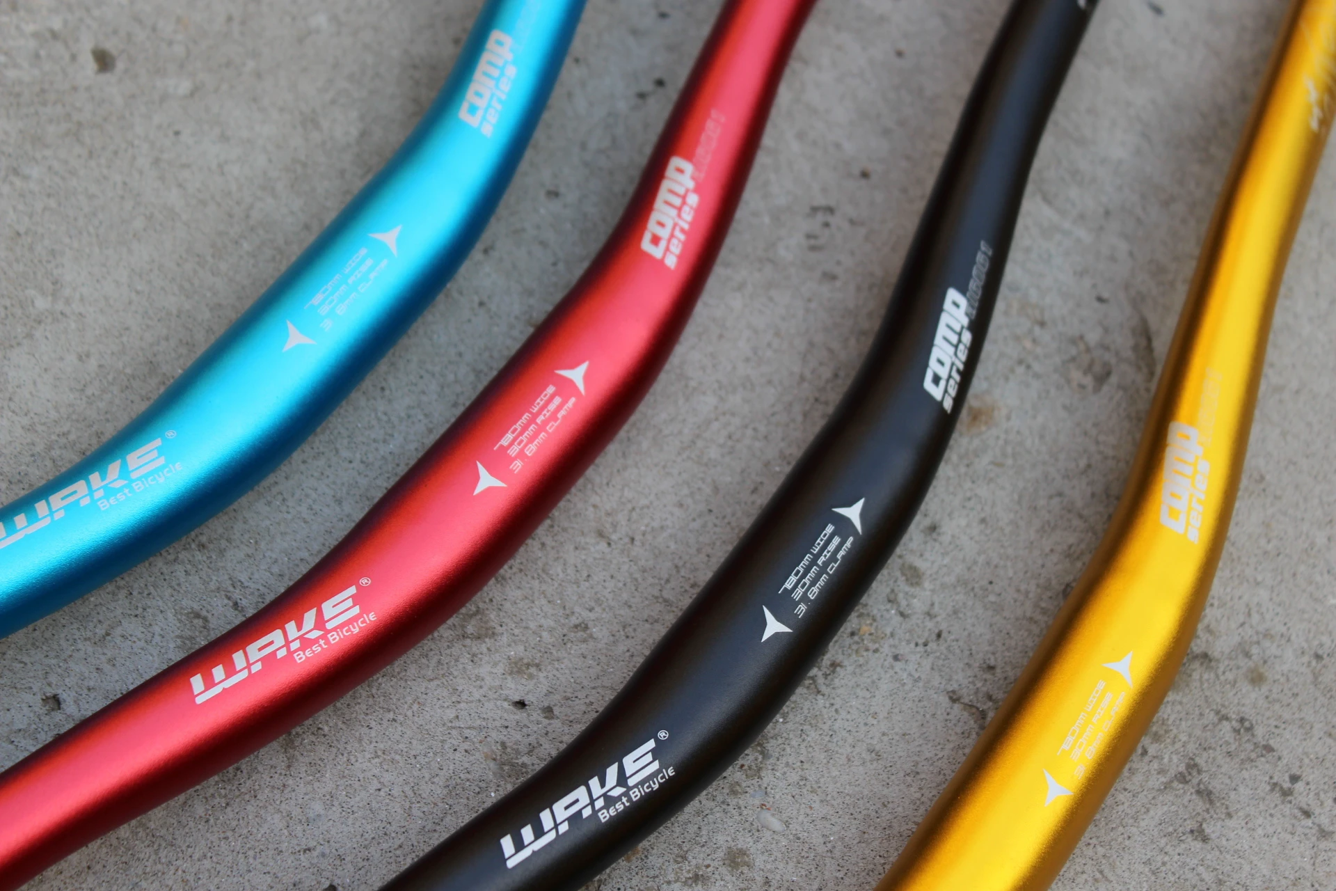 4. Wake Downhill Riserbar 780mm - 4 culori