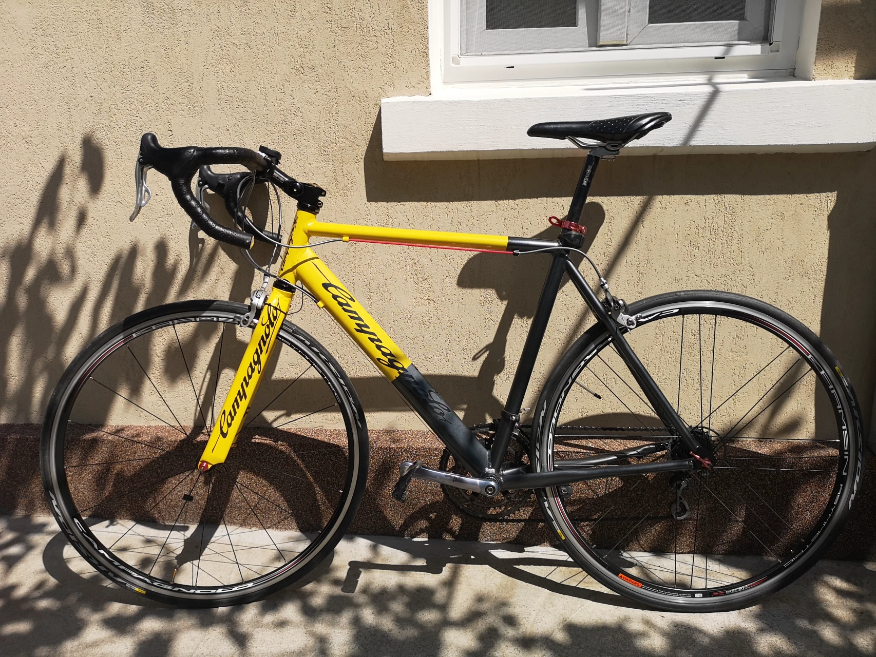 4. Bicicleta sosea / cursiera Campagnolo 56cm seat tube