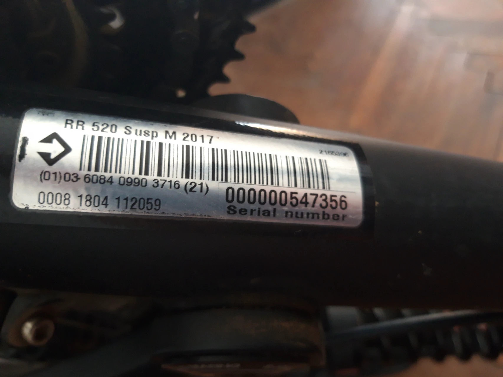 5. BICICLETĂ MTB ST 520 27,5" ROCKRIDER