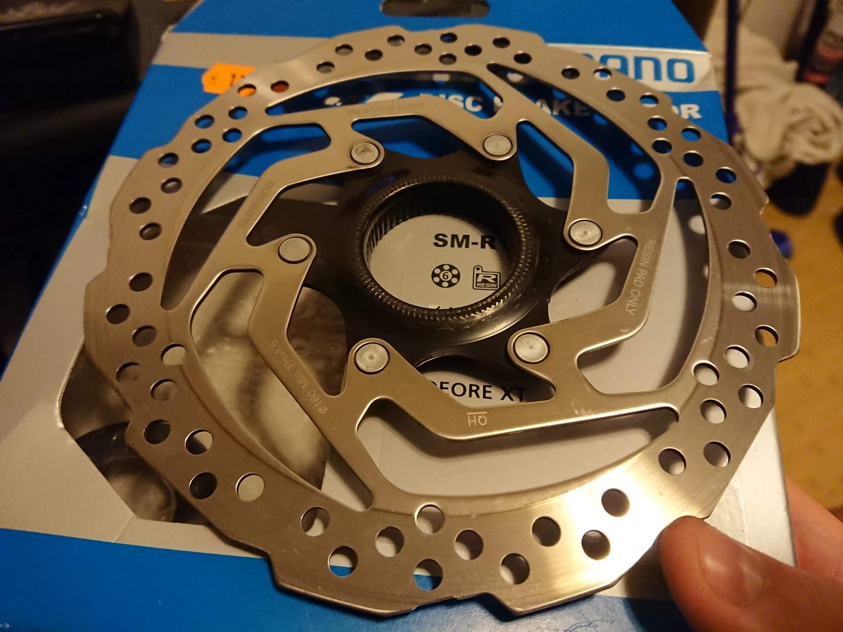1. Disc Frana Shimano SM-RT10 160mm