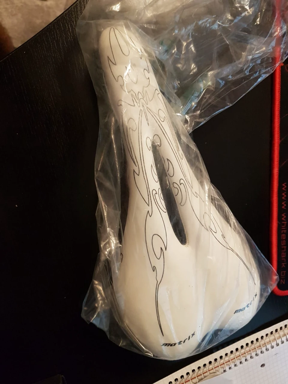 1. MATRIX Carbon Rails CrN/Ti Alloy White