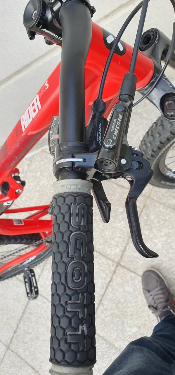 1. Bicicleta mtb Rockrider 540s, full suspension, multiple up-grade-uri