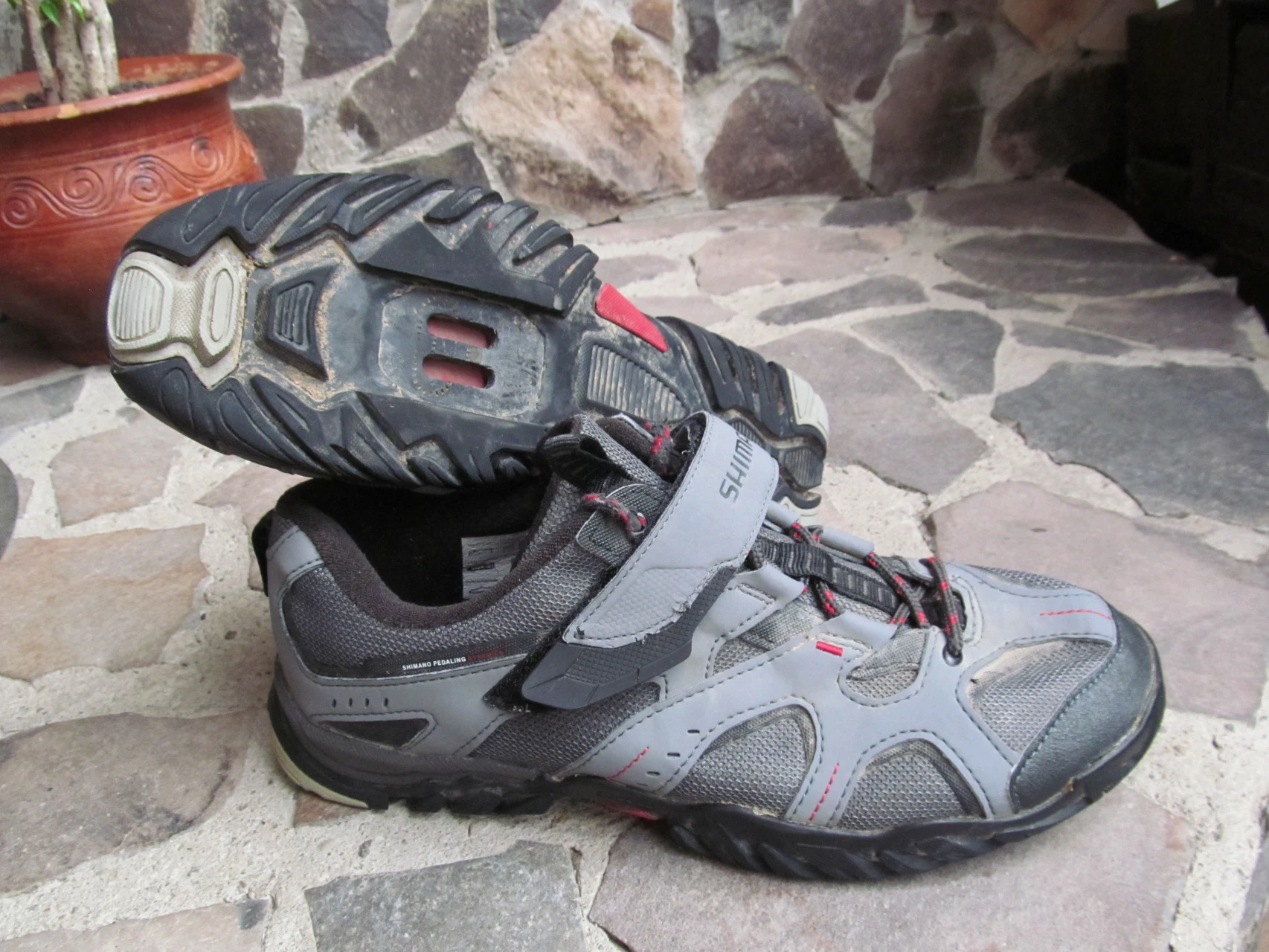 1. Pantofi Shimano SH-Mt43G nr 46, 29.2 cm