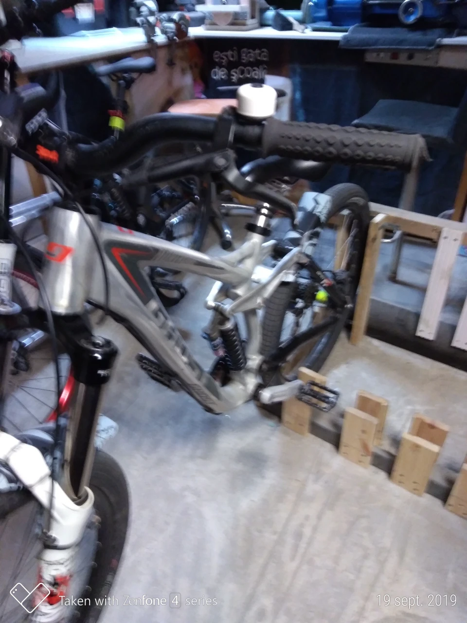 4. Schimb cadru full ghost cu unul enduro