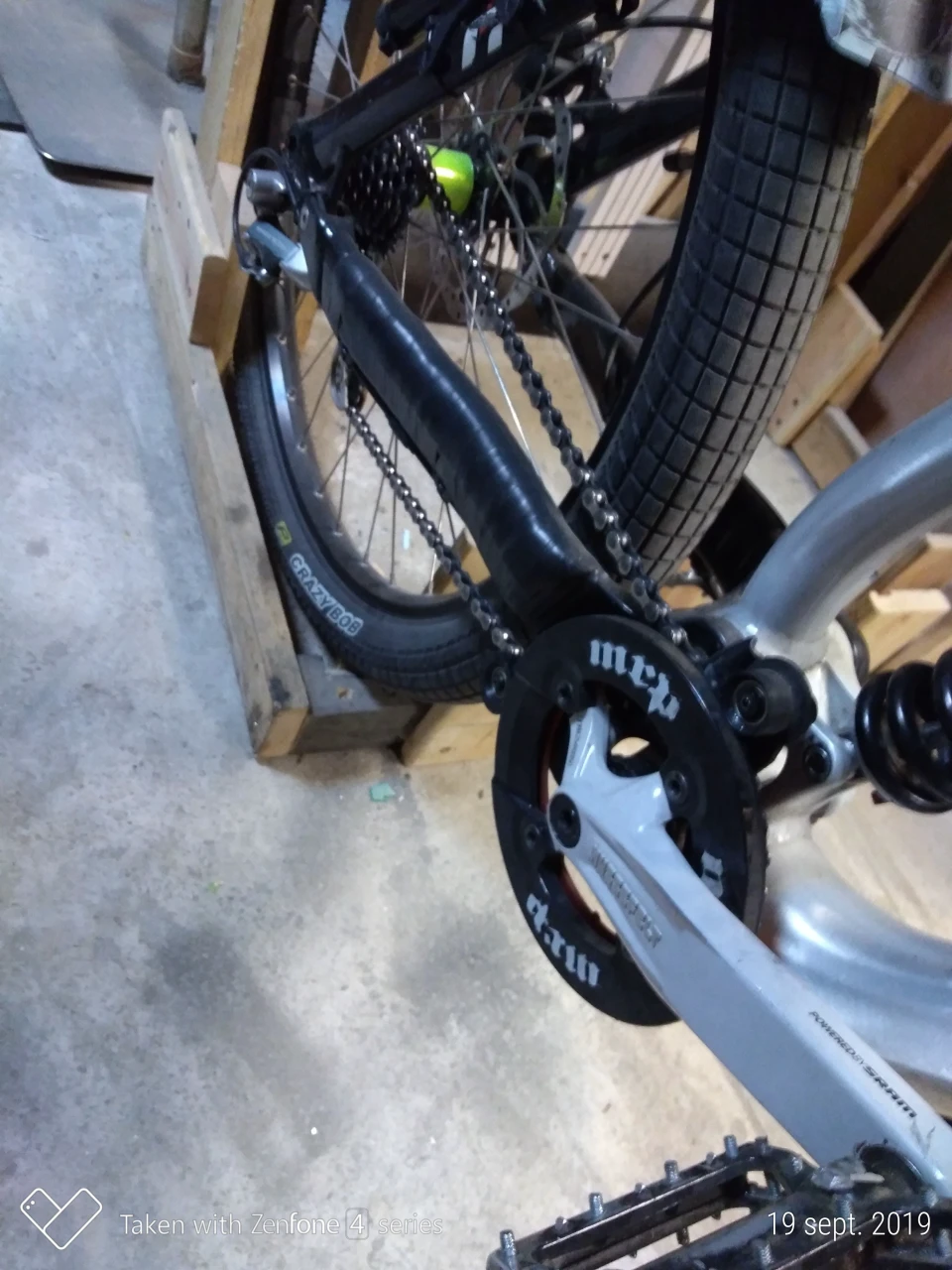 3. Schimb cadru full ghost cu unul enduro