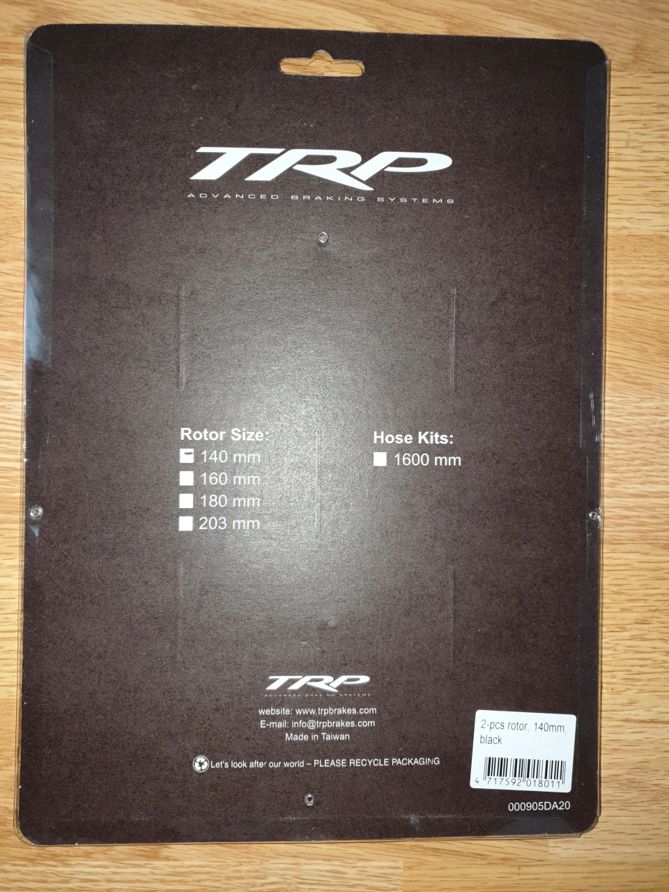 1. Disc TRP TR-13 140 mm