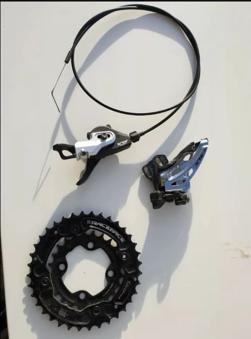 1. Schimbator fata Shimano SLX 2x10