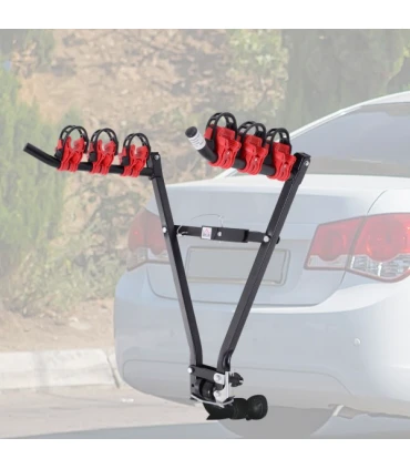 1. Suport 3 biciclete pentru prindere carlig auto AA0-049