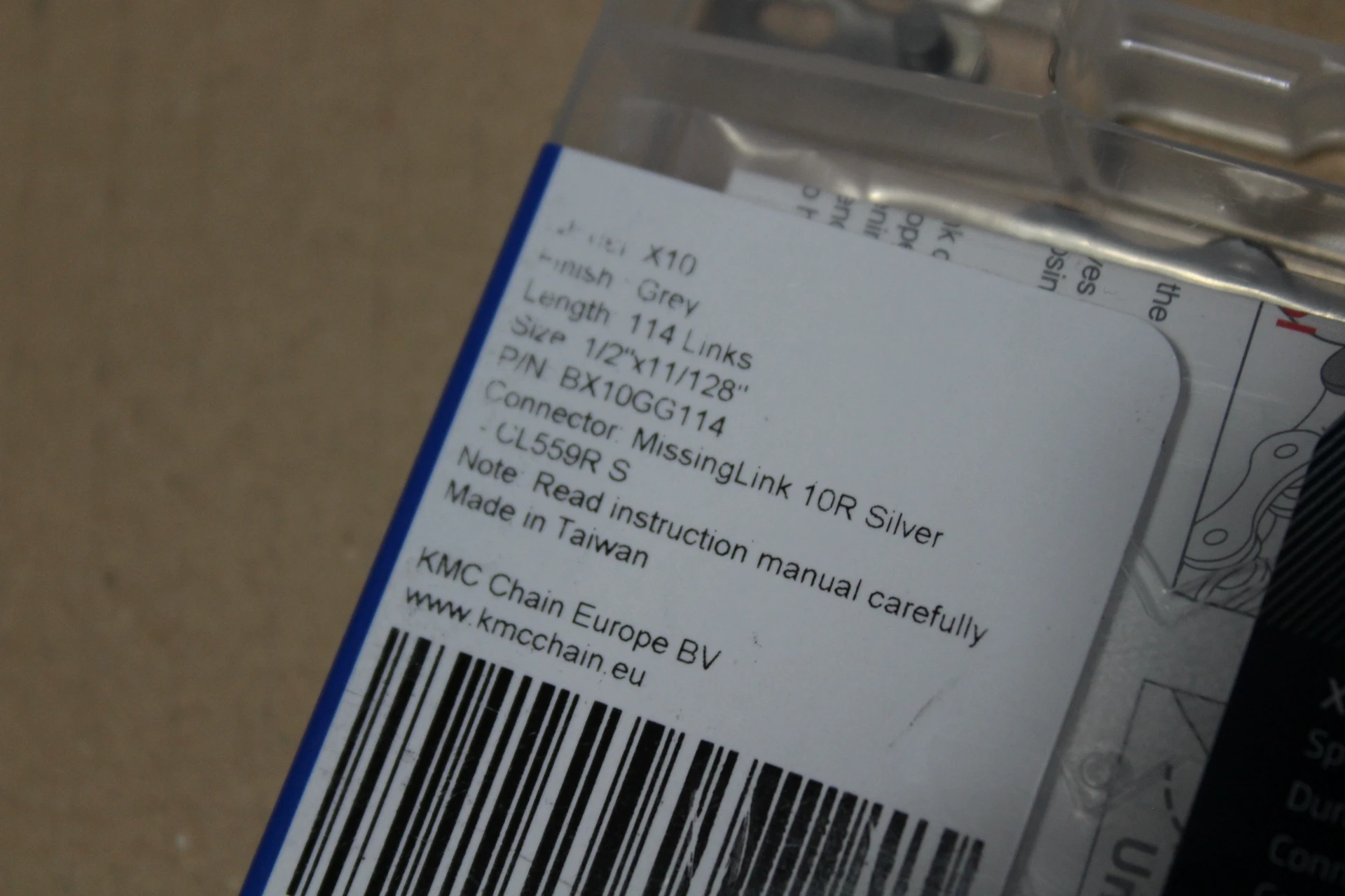 3. KMC X10 lant 10 vit. + quick link