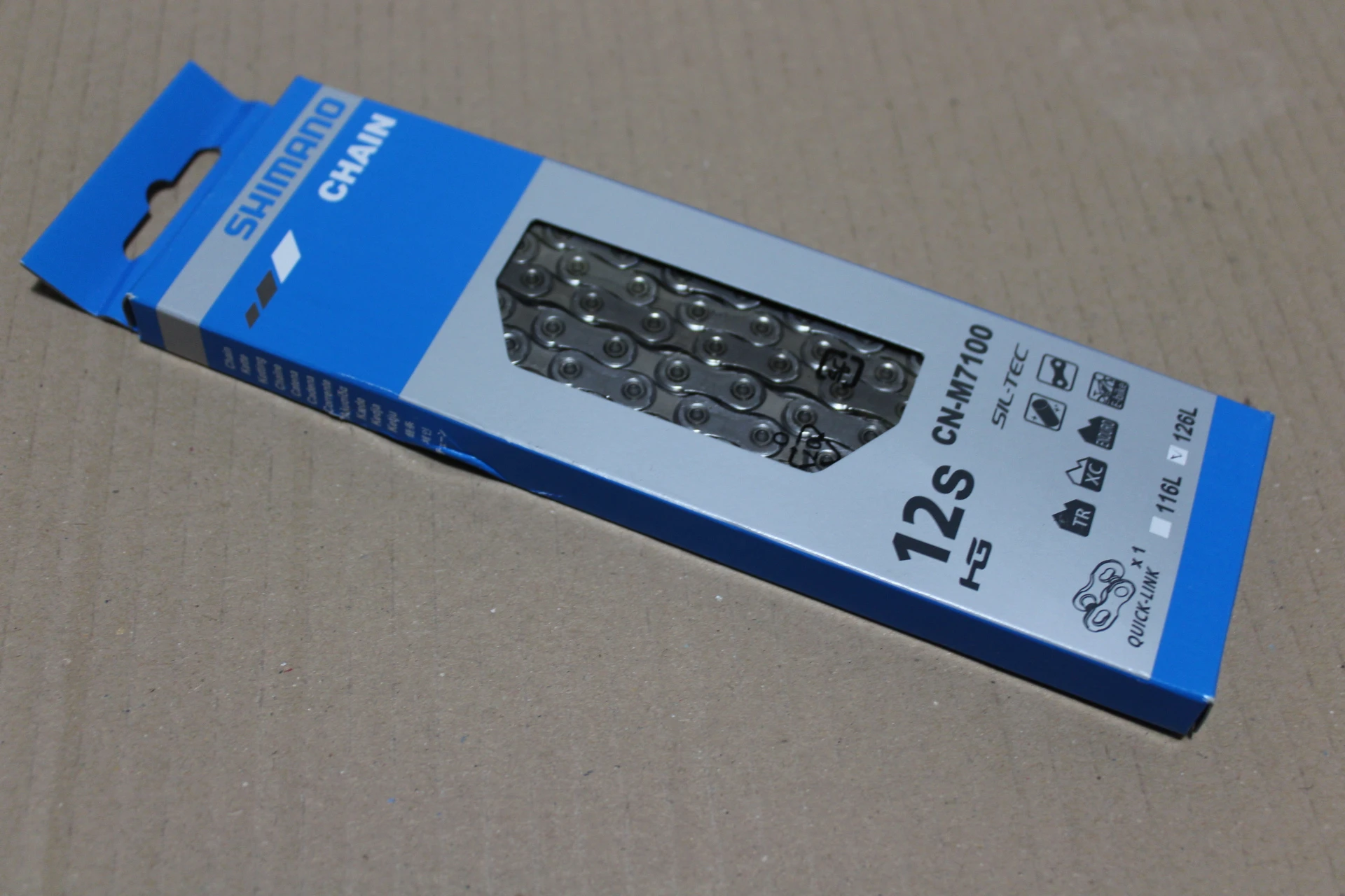 1. Shimano SLX CN-M7100 126L 12vit. lant MTB, E-Bike