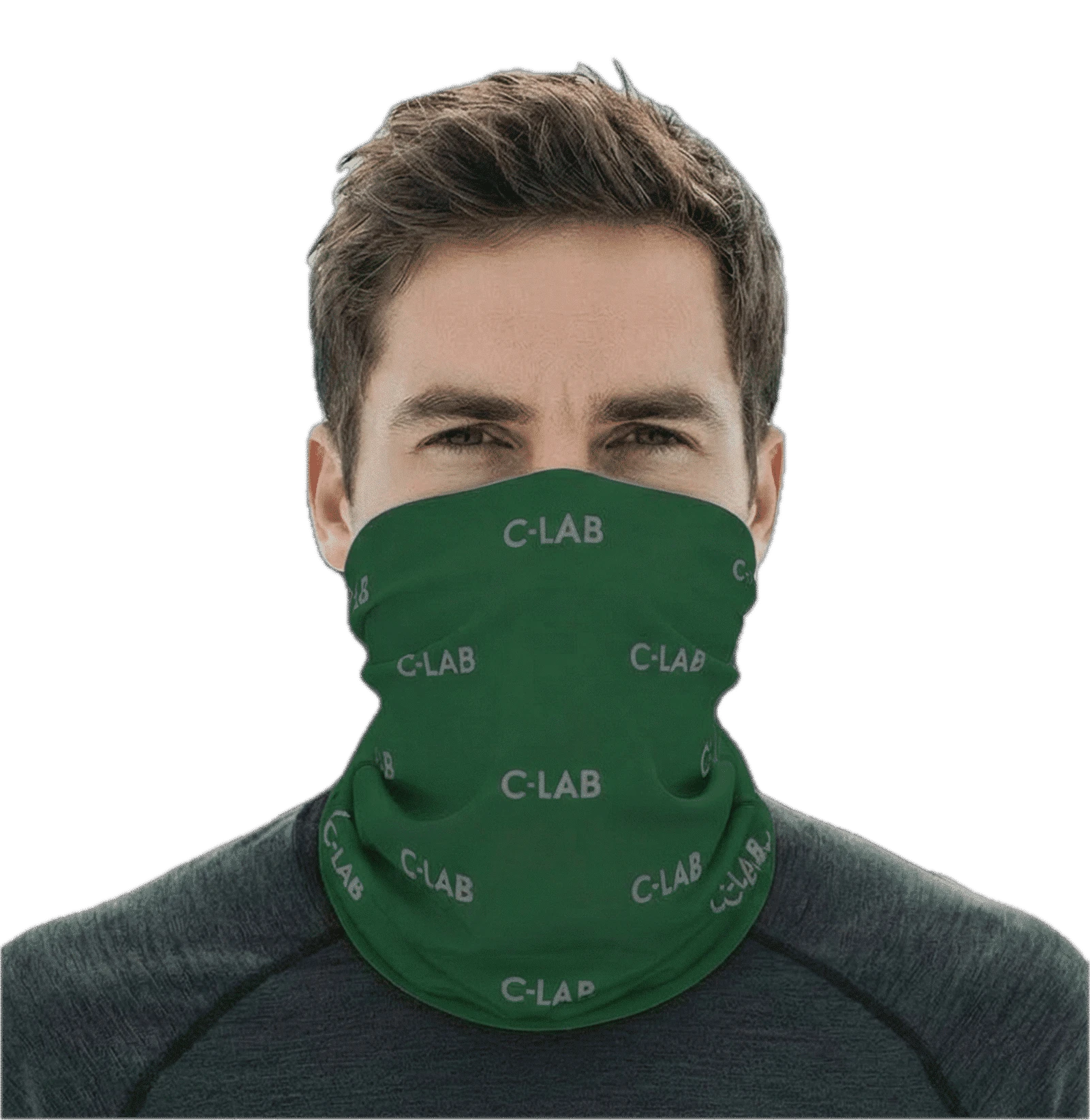 1. Green Unisex Lightweight Neck Warmer