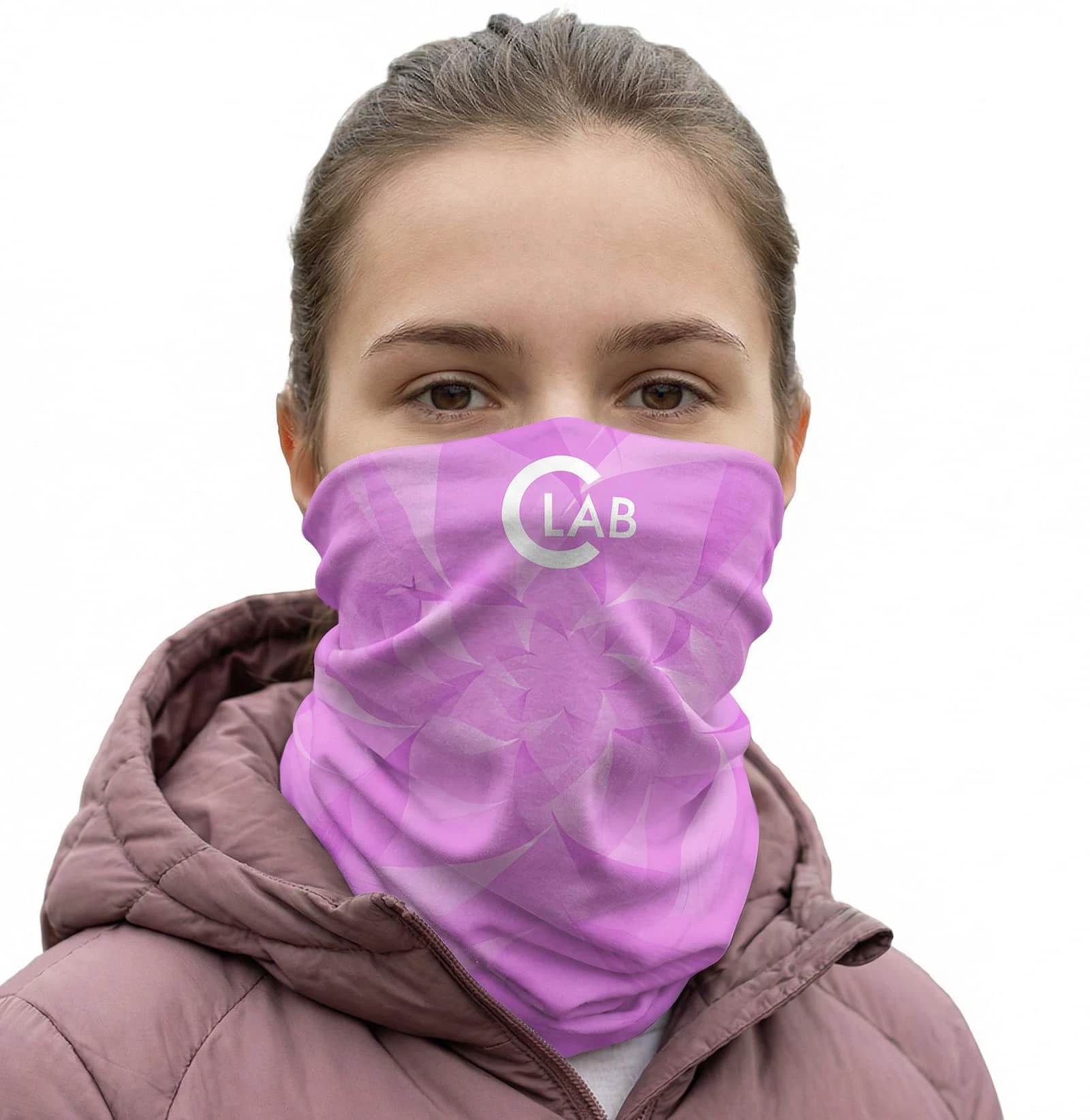 1. Pink Unisex Lightweight Neck Warmer