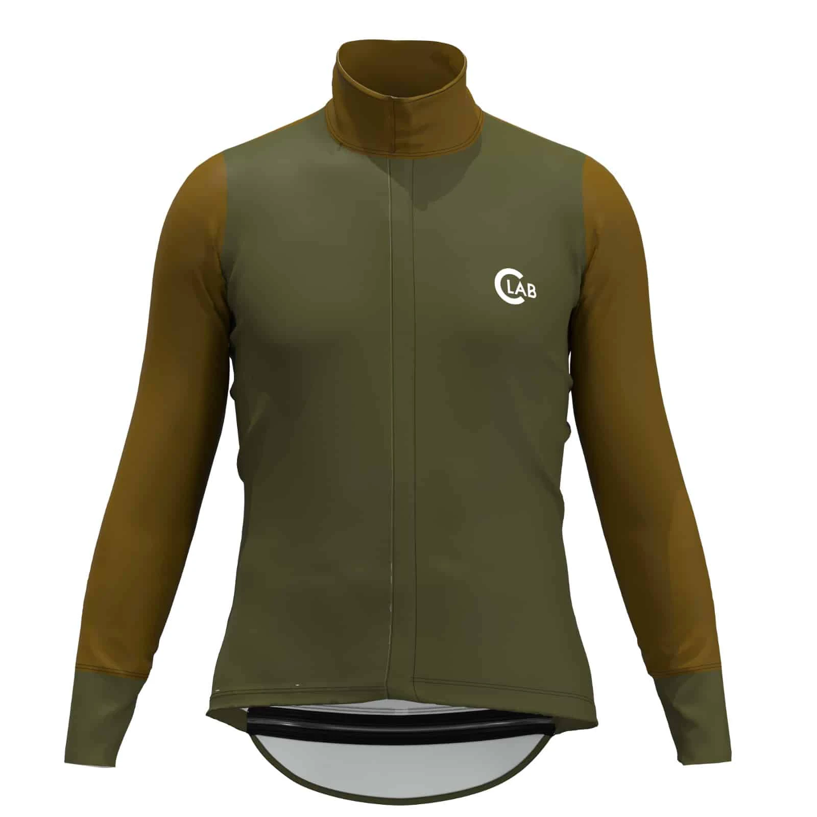 1. Khaki Waterproof Gravel Jacket - L
