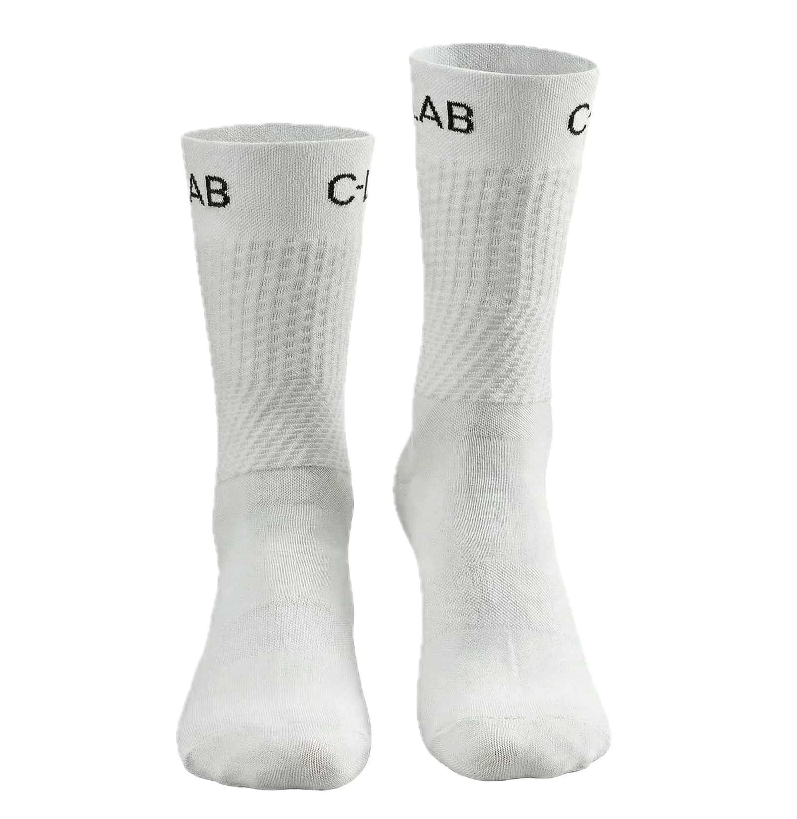 1. Calze da Ciclismo/Running Traspiranti - Bianco - S - 32/34