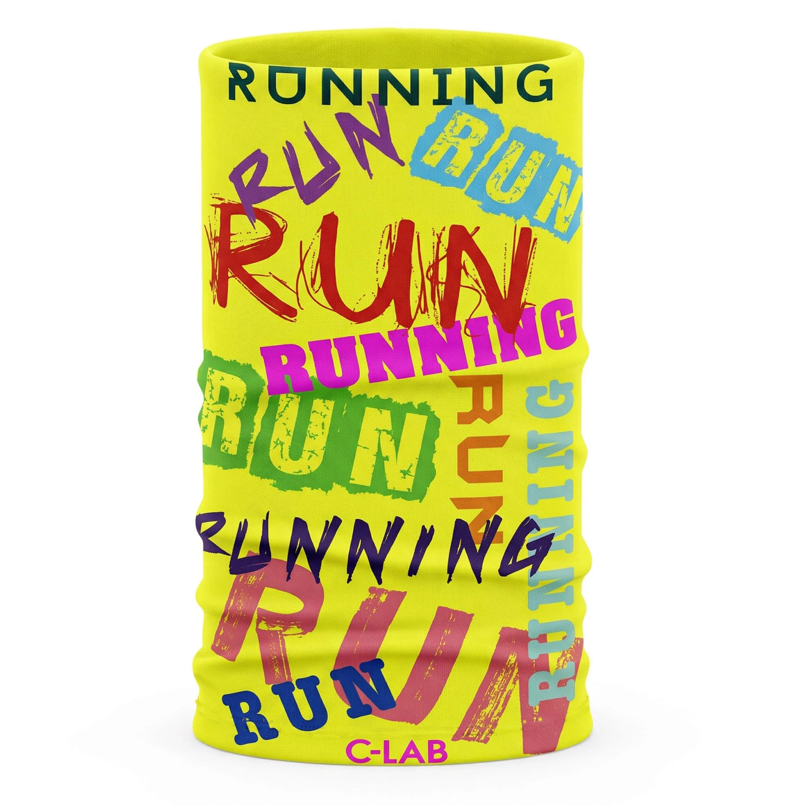 2. Tour de Cou Léger Running Jaune Fluo