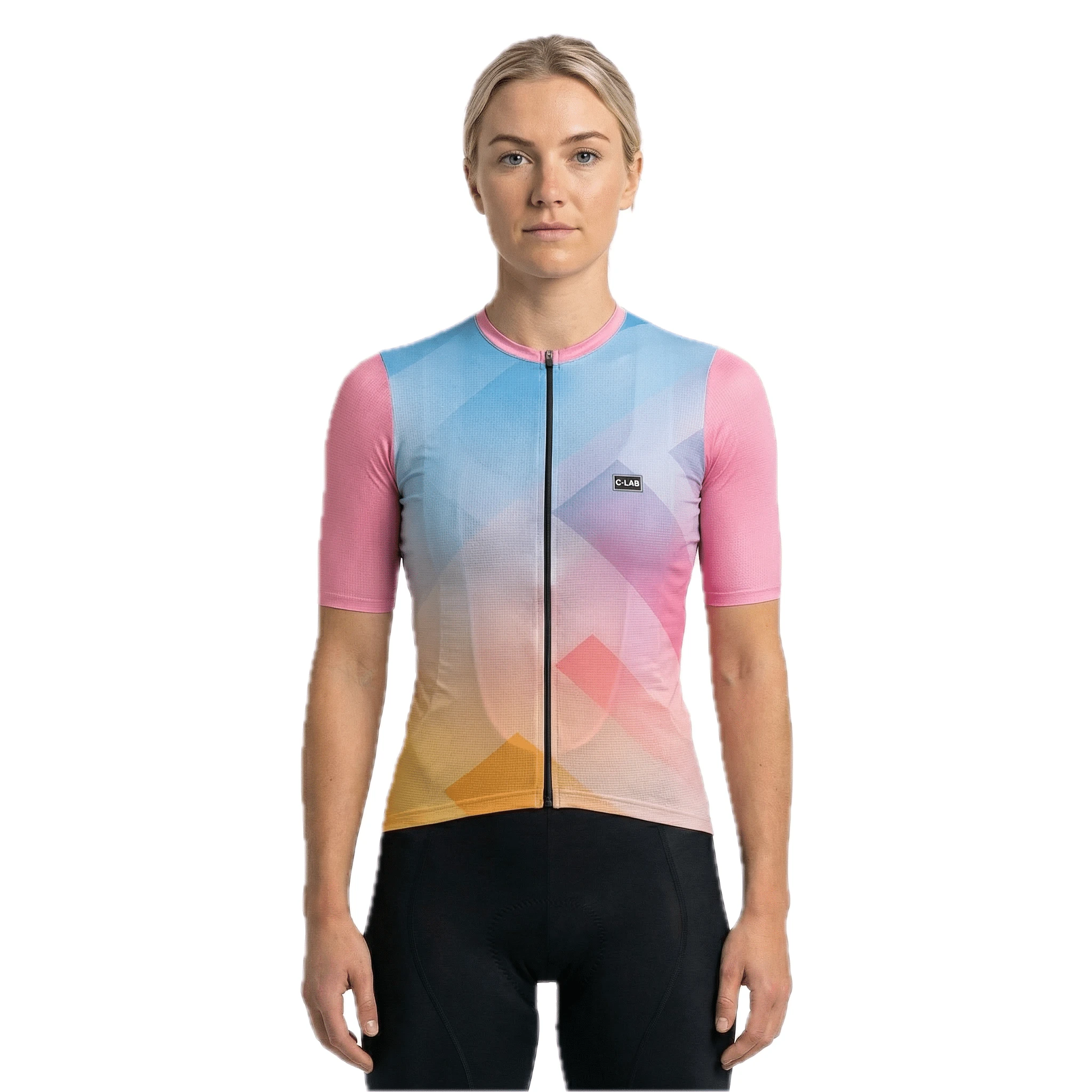 1. Maillot Cyclisme Unisexe OTTIMA 2 - Rainbow - L