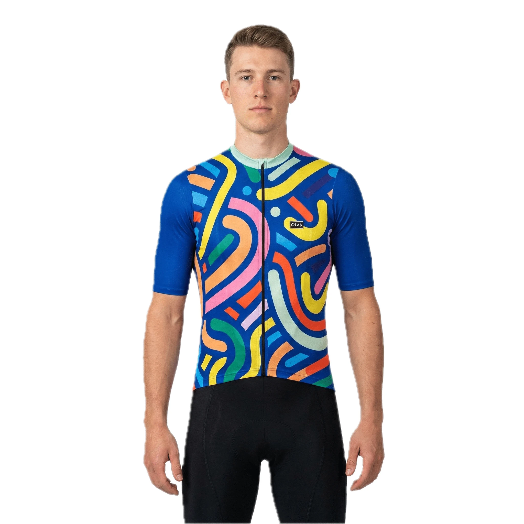 1. Maillot Cyclisme Unisexe OTTIMA 2 - Serpentine - L