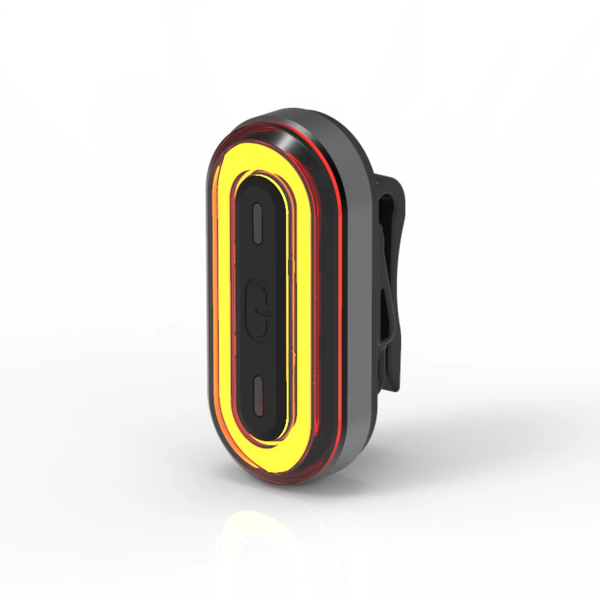 1. Stop Oval COB LED, reincarcabil USB, negru