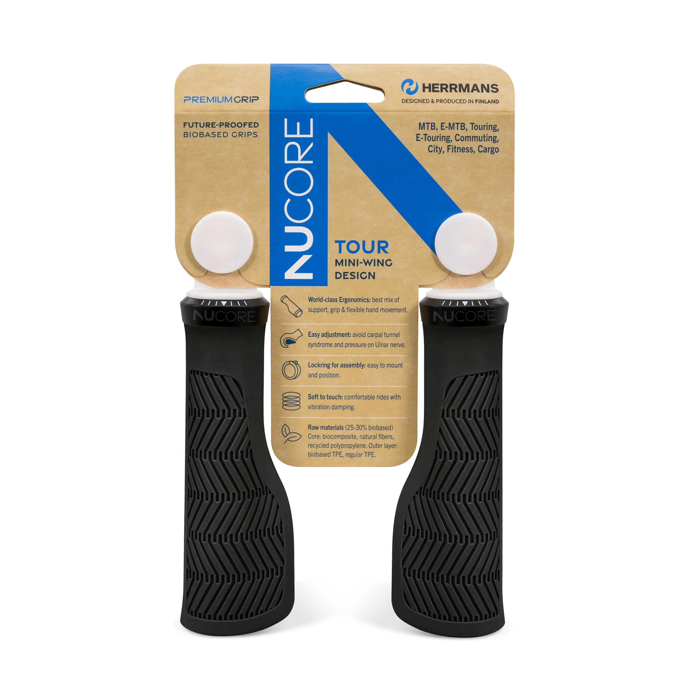 1. Herrmans Finland Nucore Tour Wave Lock-on negru