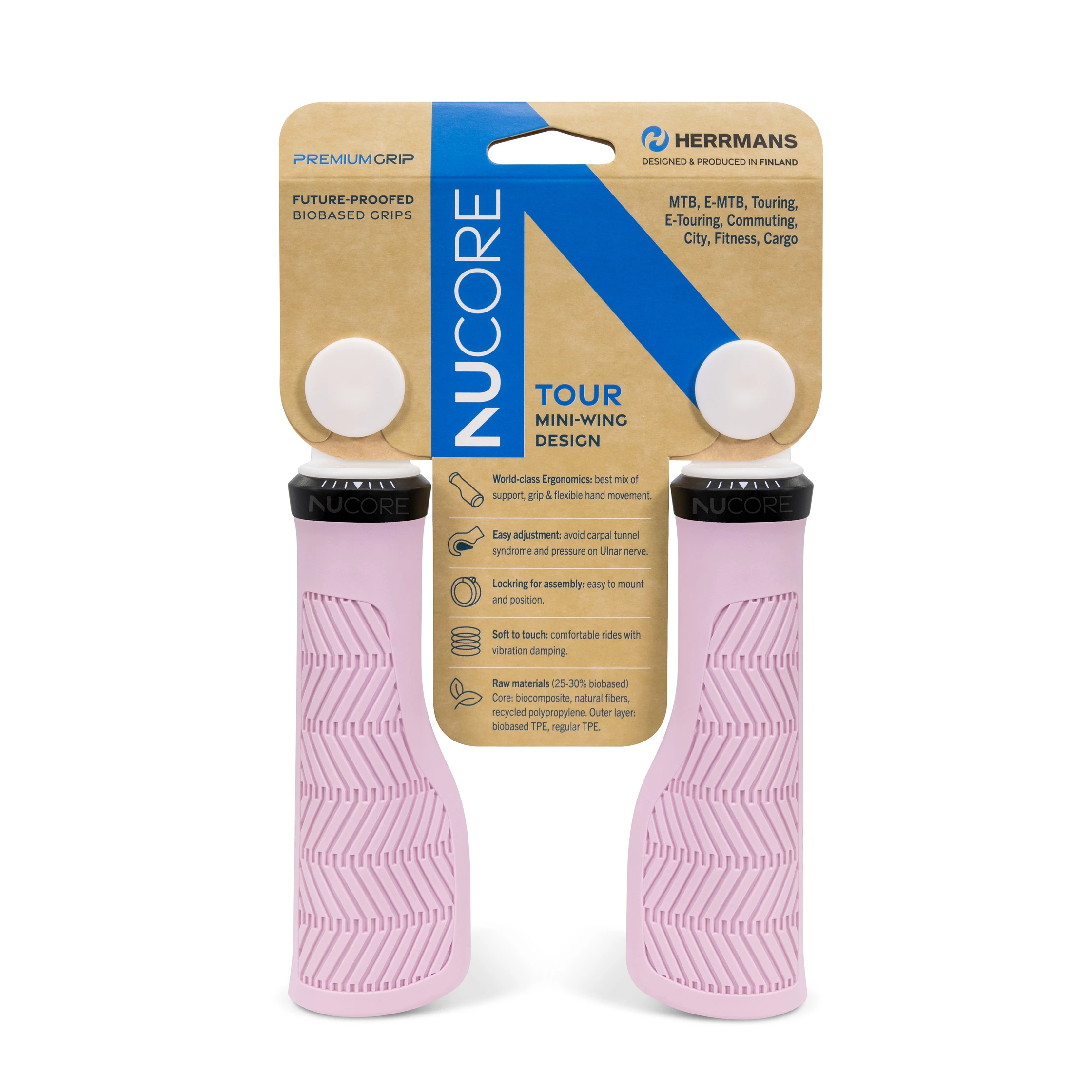 1. Herrmans Finland Nucore Tour Wave Lock-on roz