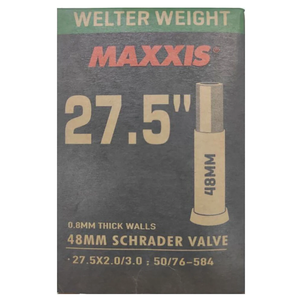 1. MAXXIS TUBE WELTER WEIGHT 27.5X2.00/3.00 AUTO-SV
