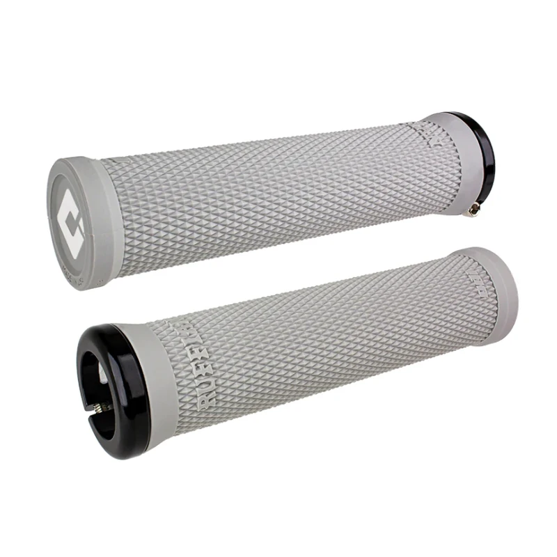 1. ODI Elite Ruffian Lock-on, prindere dubla pe ghidon, design ergonomic, gri