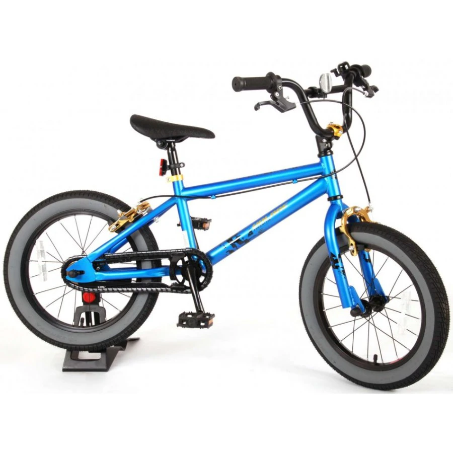 1. Bicicleta pentru copii E&L Cool Rider 16 inch albastra