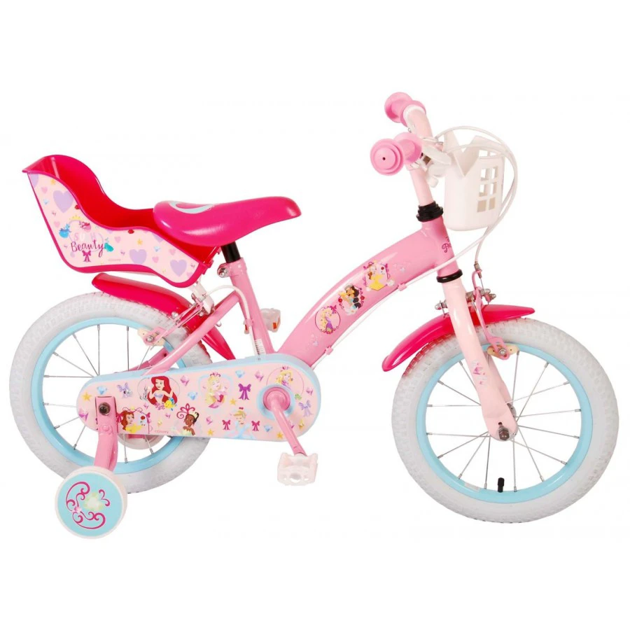 1. Bicicleta pentru copii E&L Disney Princess 14" Pink