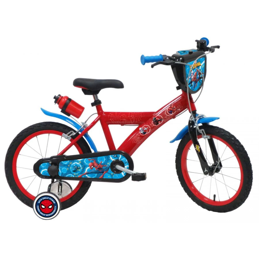 1. Bicicleta pentru copii Denver Spiderman 16 inch