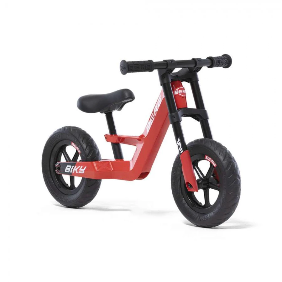 1. Bicicleta fara pedale BERG Biky Mini Rosu