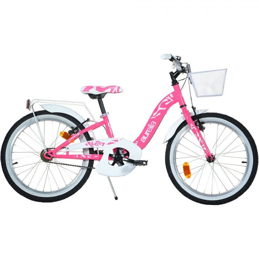 1. Bicicleta copii Dino Bikes 20" City Smarty fuchsia
