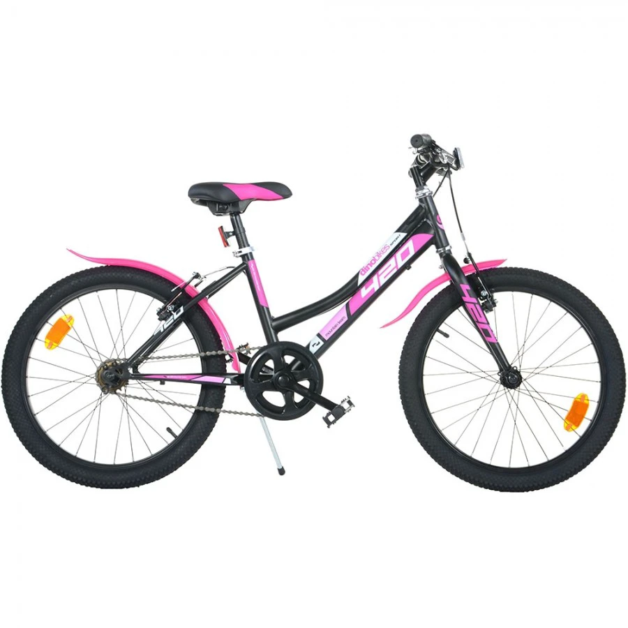 1. Bicicleta copii Dino Bikes 20" MTB fete Sport negru