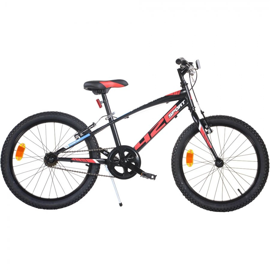 1. Bicicleta copii Dino Bikes 20" MTB baieti Sport negru
