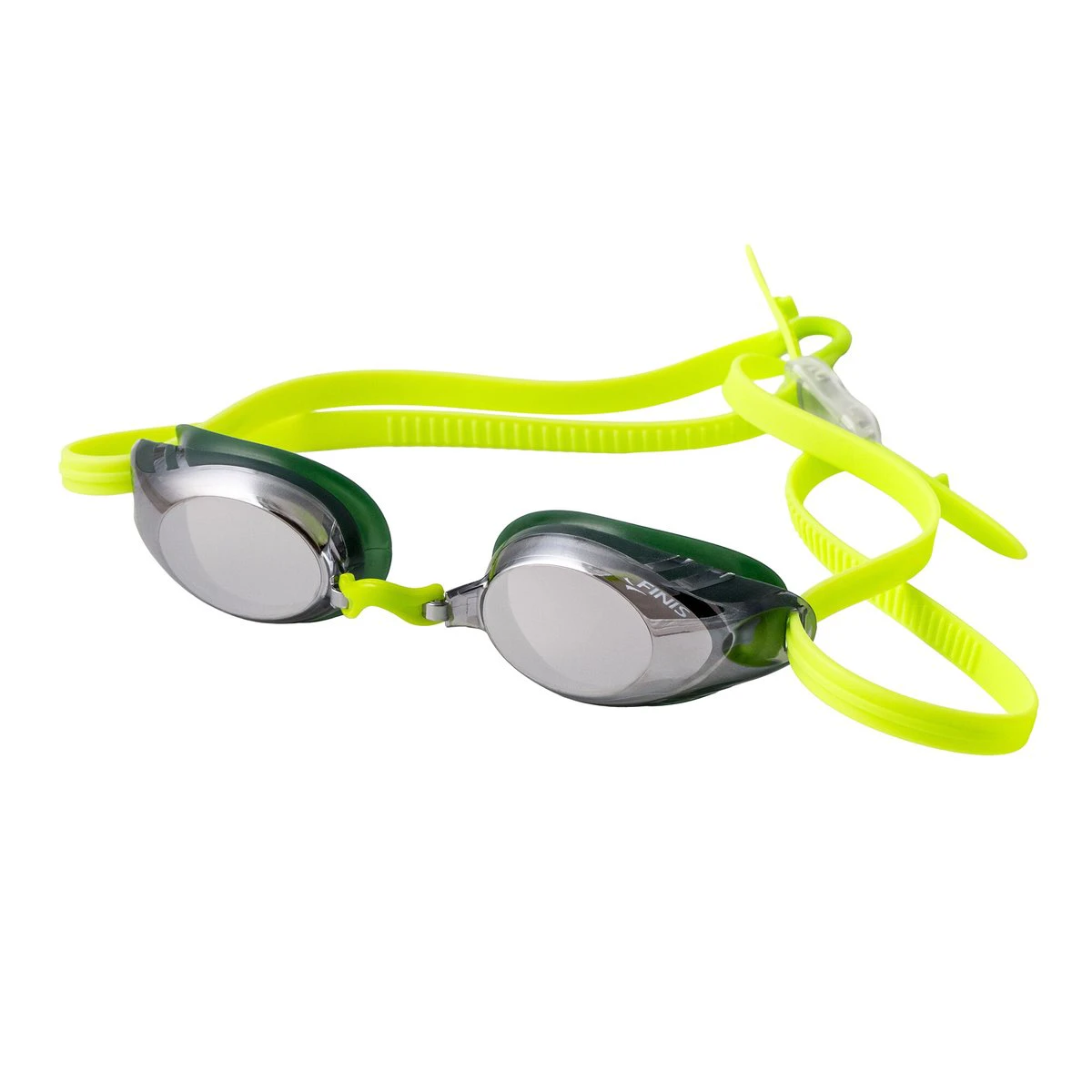 Ochelari FINIS Lightning verde pădure, cu lentile oglindă