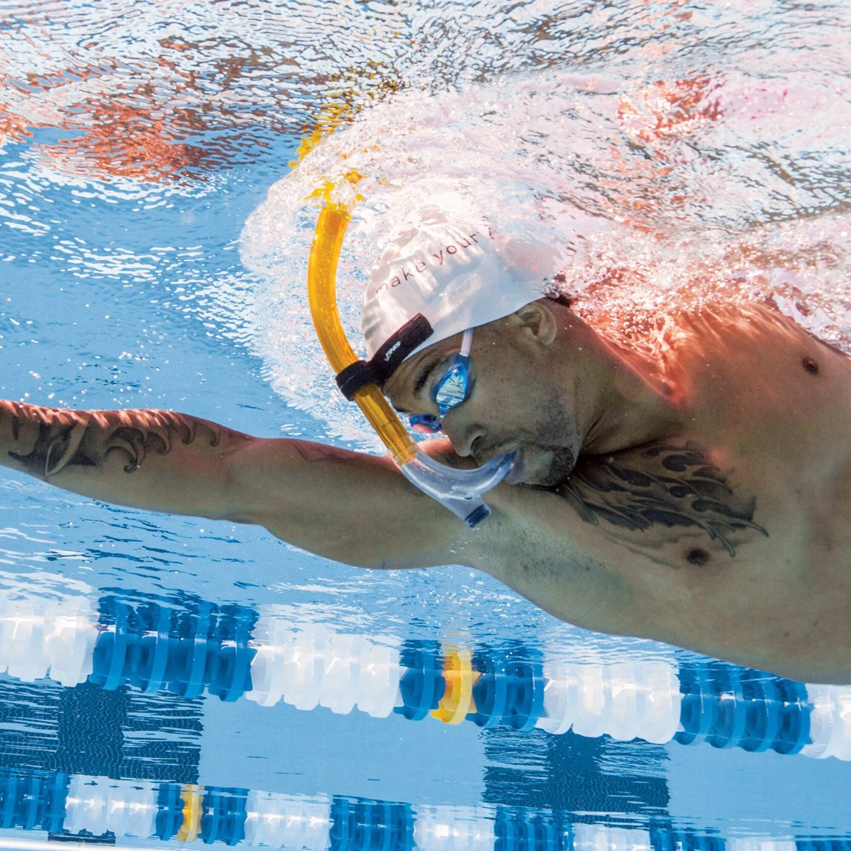 Înotător cu FINIS Original Swimmer's Snorkel