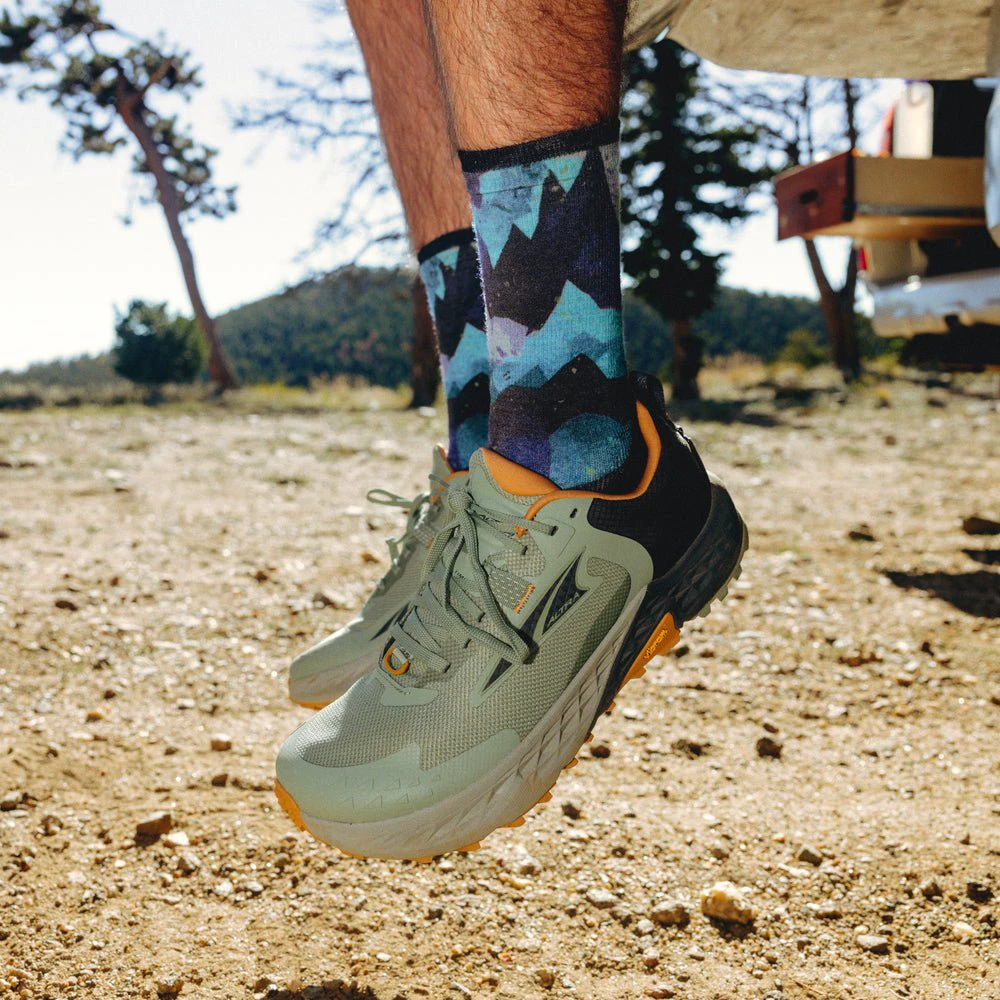 Smartwool Trail Run Summit Sector Print Crew
