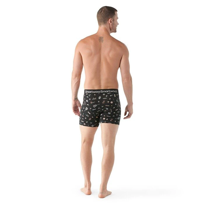 Smartwool Merino Print Boxer Brief Boxed