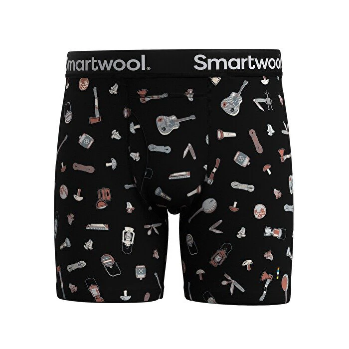 Smartwool Merino Print Boxer Brief Boxed