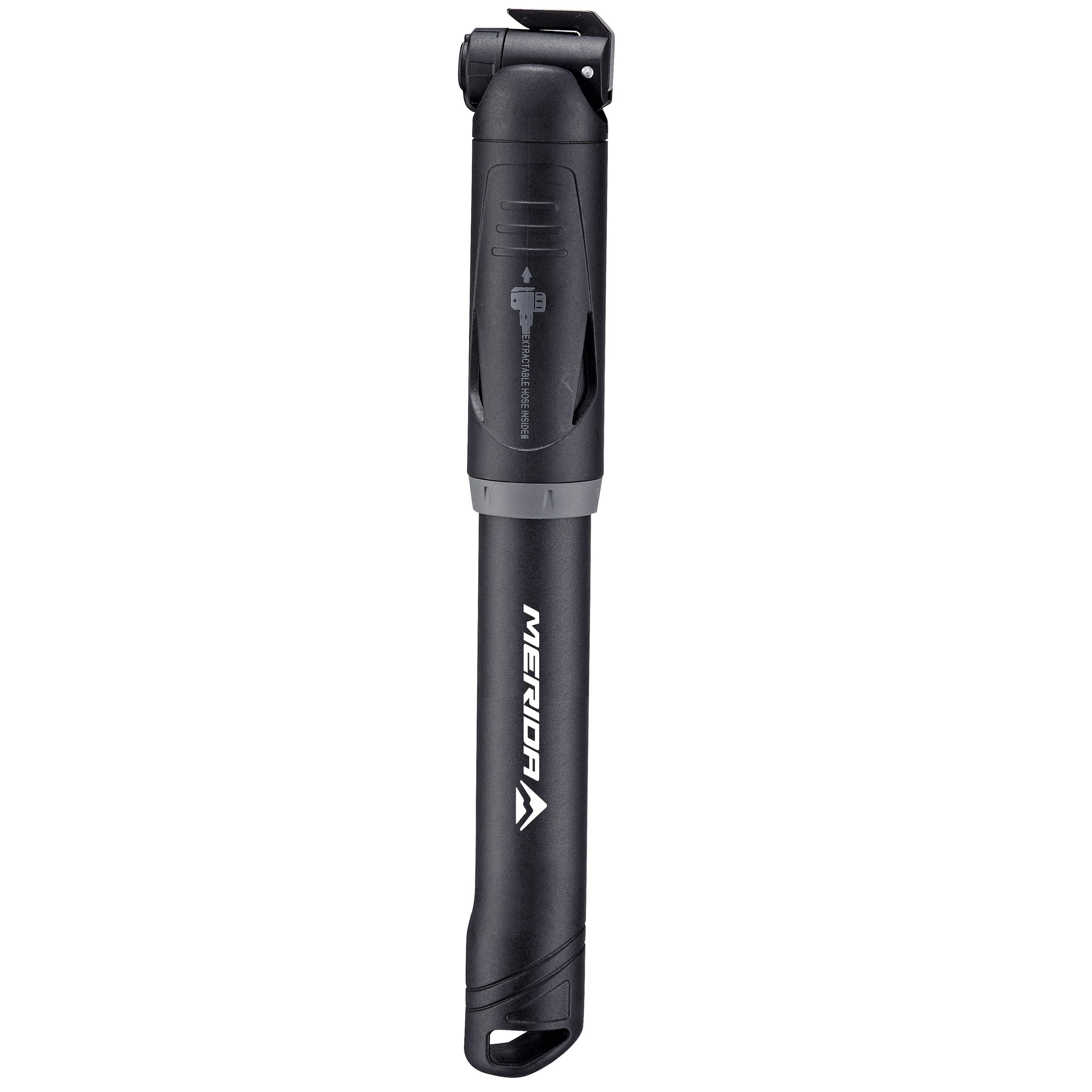 1. Merida - pompa mini pentru bicicleta Eco mtb, 23,5cm - negru