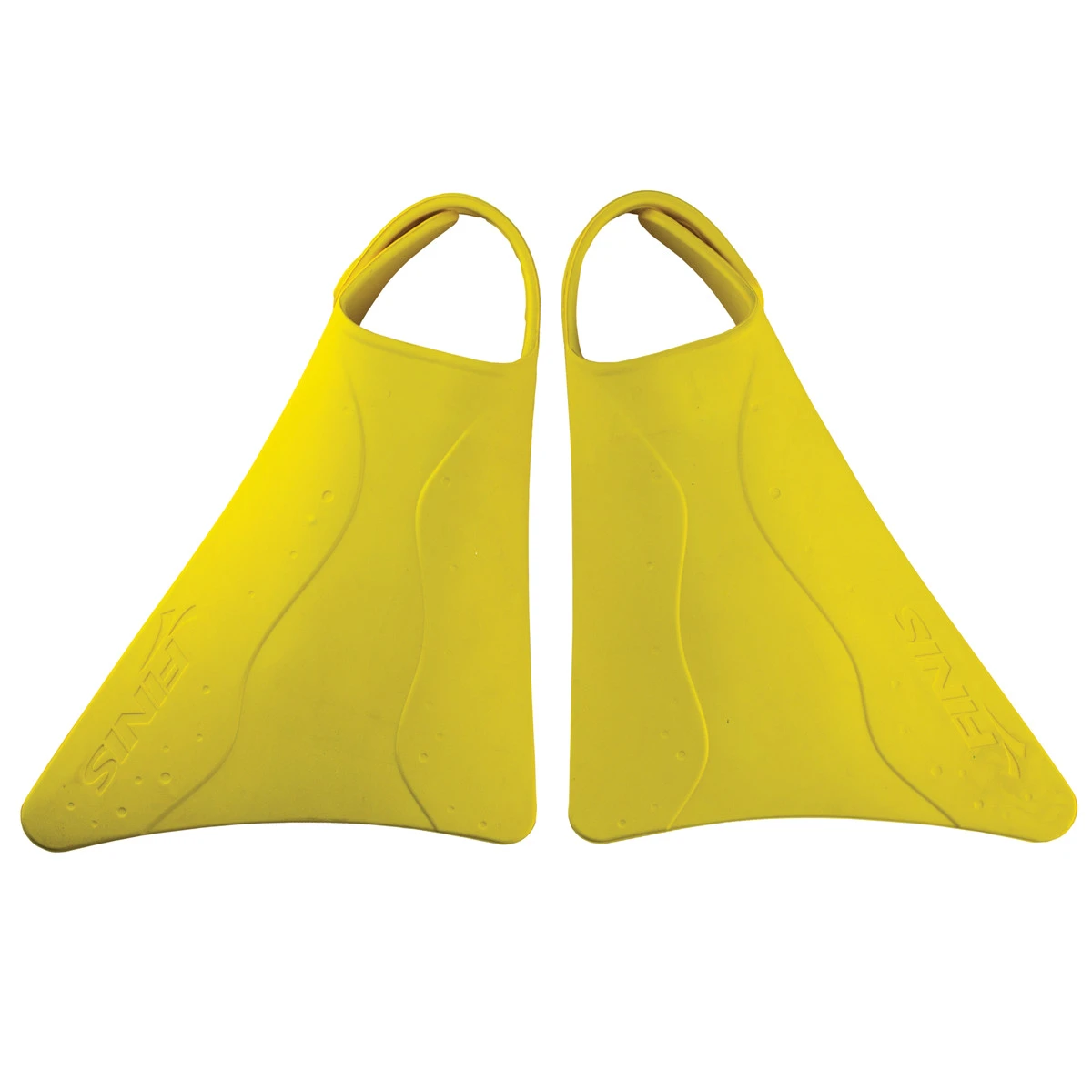 1. Finis - labe inot pentru copii Fish Tail - galben