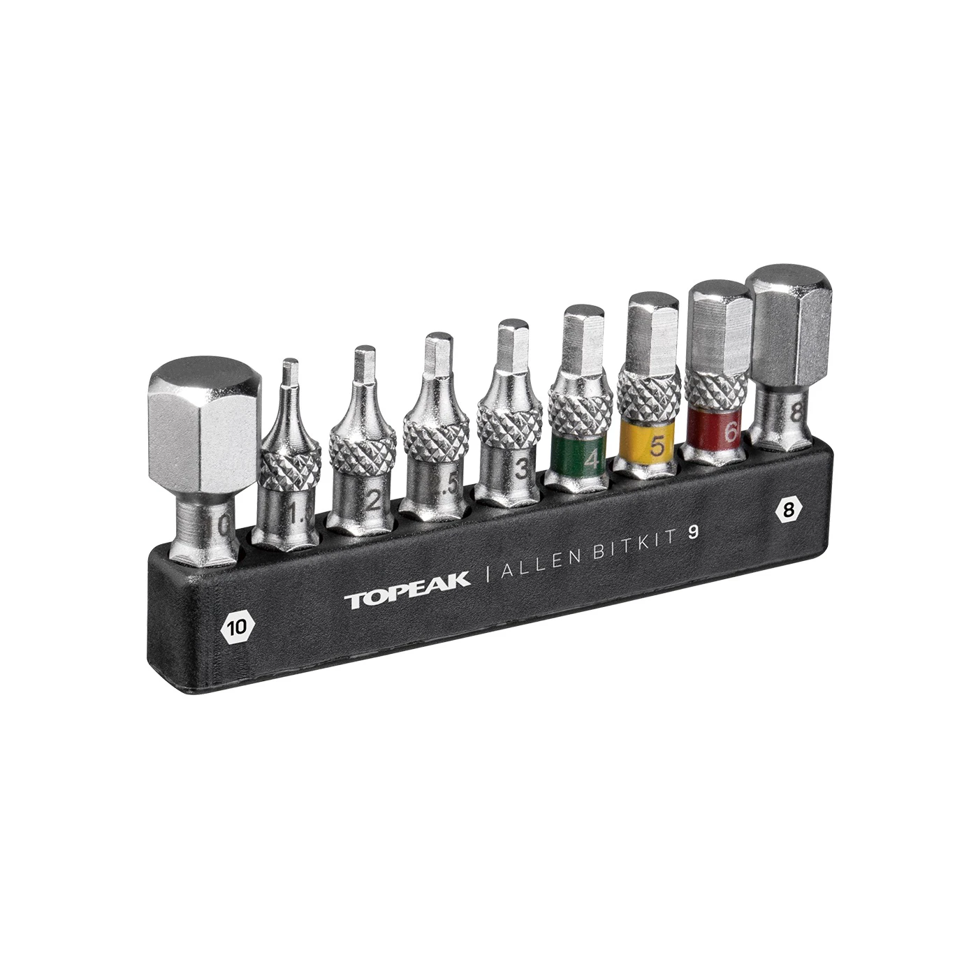 1. Topeak - set biti imbus bicicleta Allen BitKit 9 multitool, 9 piese
