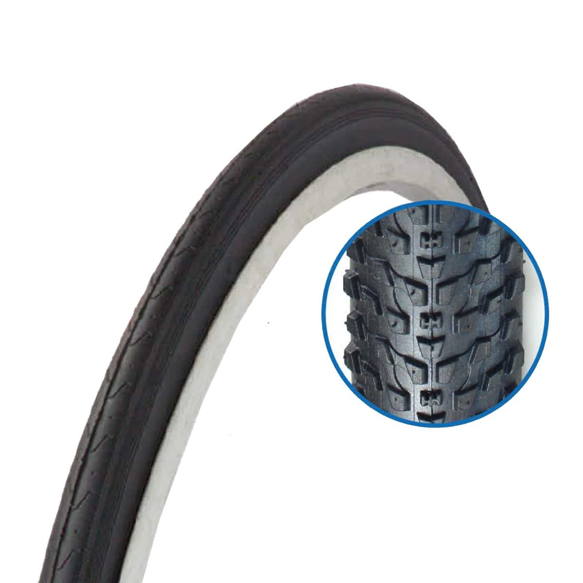 1. Anvelopa Bicicleta Colinelli ZY-053 - 700C x 23C, Negru