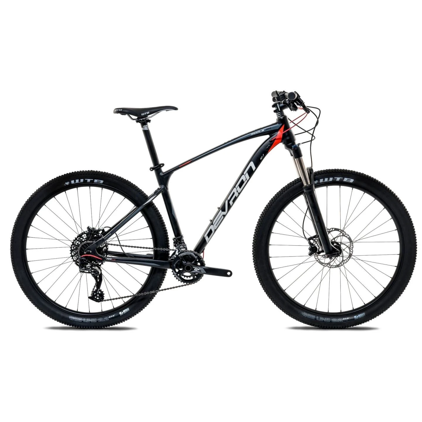 1. Cadru Devron Riddle Race R7.7 - M, 457 Mm, Negru-Gri