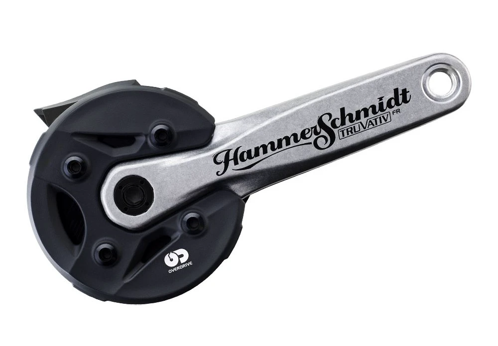 1. Angrenaj Pedalier Truvativ Hammerschmidt Fr, gri