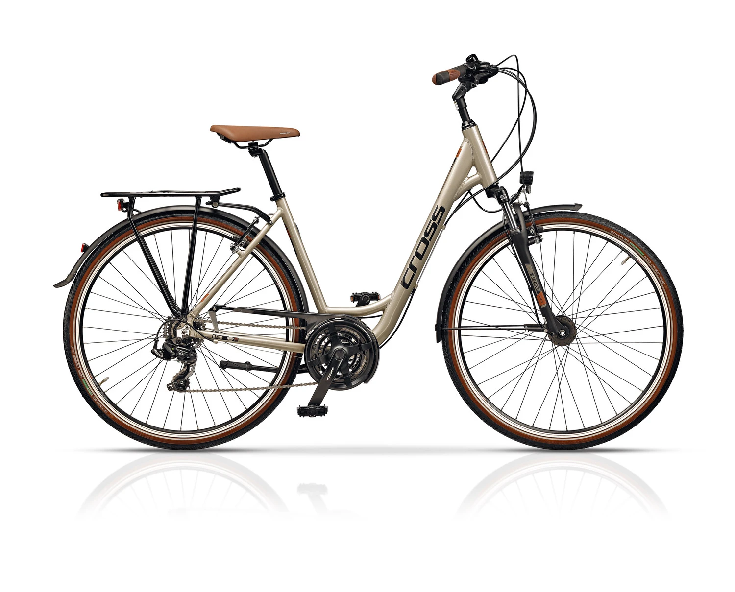1. Bicicleta CROSS Area LS trekking 28'' - 500mm