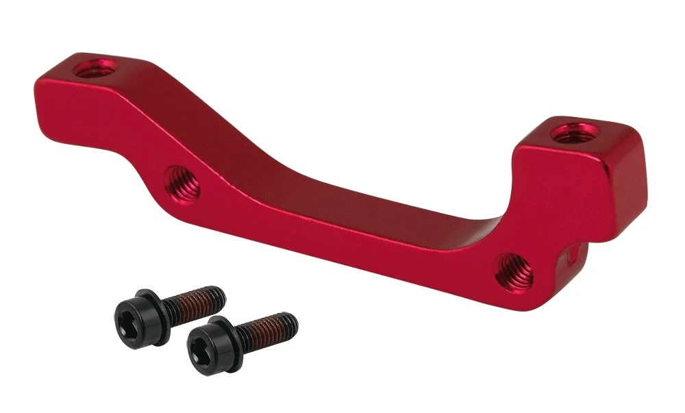 1. Adaptor etrier spate postmount/standard Force 160 mm rosu