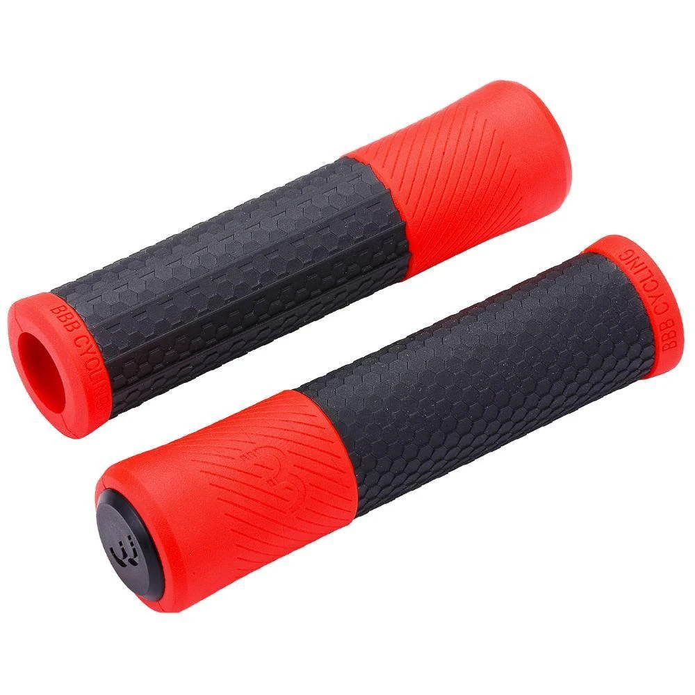 1. Gripuri BBB Viper 130mm Negru/Rosu